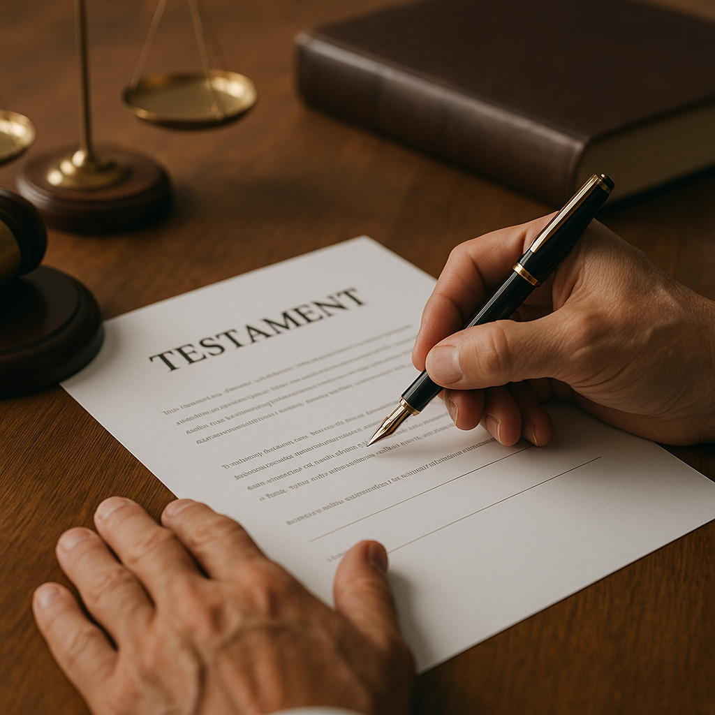 Jak sporządzić testament zgodnie z prawem