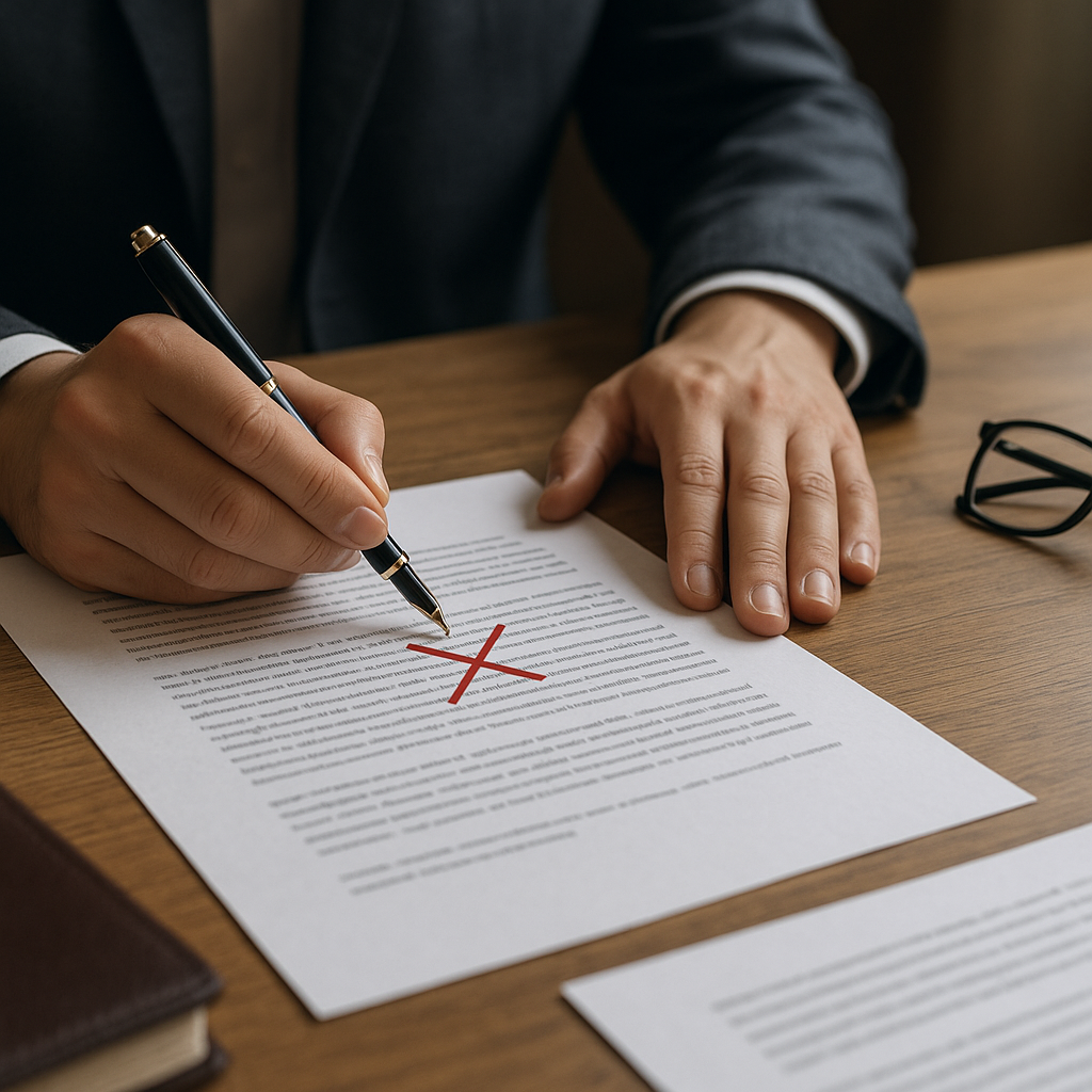 Jakie są najczęstsze błędy w umowach cywilnoprawnych