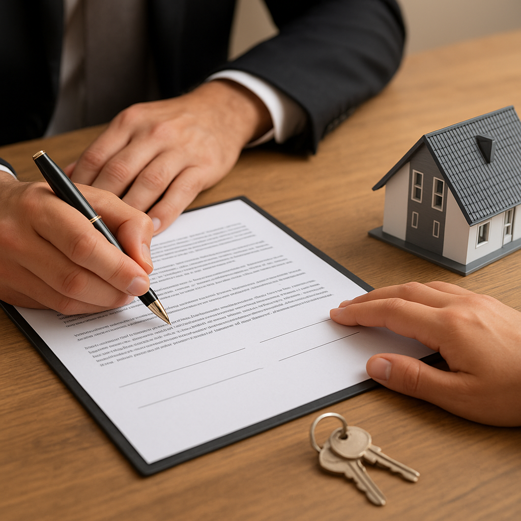 Jak bezpiecznie podpisać umowę przedwstępną kupna domu