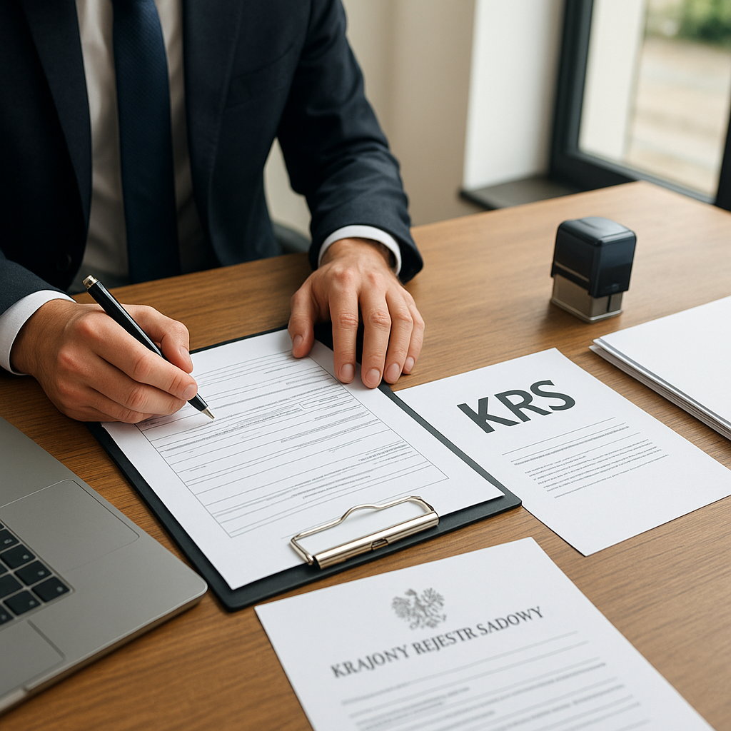 Jak wygląda rejestracja firmy w KRS
